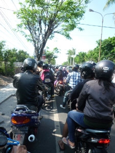 Kuta Bali traffic jams!